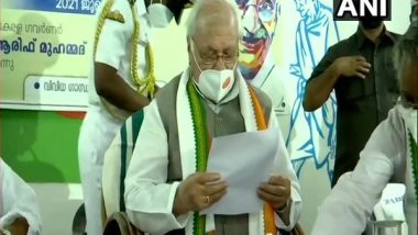 India News | Kerala Governor Observes Fast Against Dowry, Attends Prayer Meet