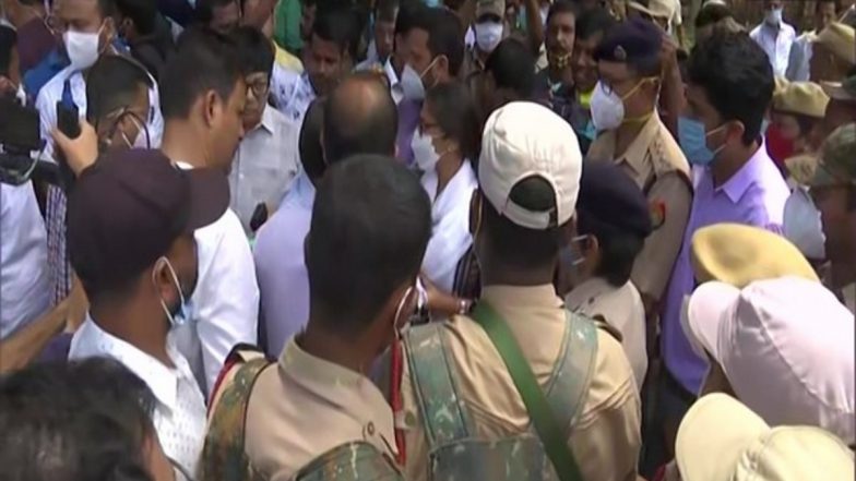 Assam-Mizoram Border Dispute: Police Stop Congress Delegation at Dholai in Cachar District