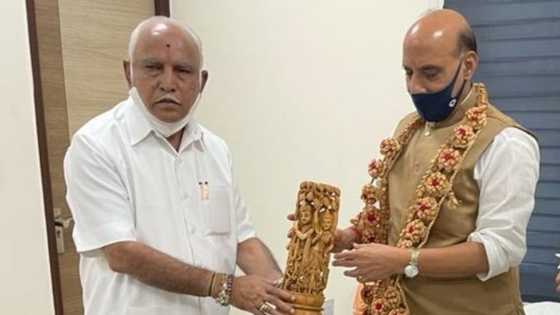 Yediyurappa Meets Rajnath Singh, Discusses Indigenous Aerospace, Defence Manufacturing Ecosystem
