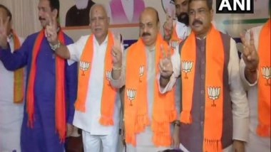 India News | Basavaraj Bommai Elected as Karnataka Chief Minister at BJP Legislative Party Meeting