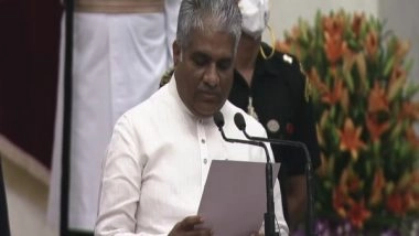 India News | Cabinet Expansion: BJP MP Bhupender Yadav Swears in as Union Minister