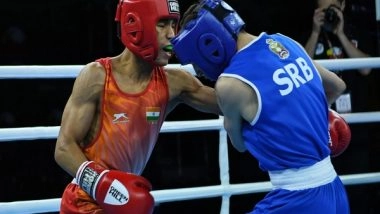 Sports News | Youth National Boxing Championships: Bishwamitra Chongatham Advances into Last-16