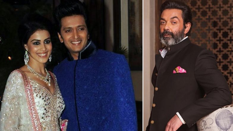 Indian Pro Music League: Bobby Deol, Riteish and Genelia Deshmukh to Perform on Zee TV’s Show
