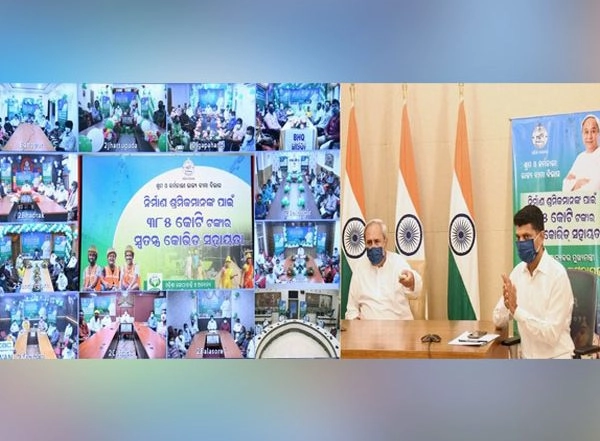India News | Odisha CM Disburses Rs 385 Cr COVID Assistance to 26 Lakh Registered Construction Workers