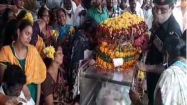India News | Body of Andhra Jawan Who Died in J-K Counter Insurgency Operation Reaches His Native Village