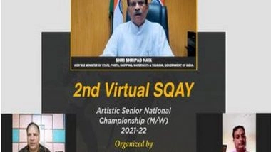 Business News | Union Minister of State Shripad Naik Inaugurates 2nd Senior National Sqay Championship at Chandigarh University