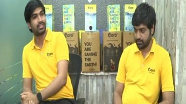 India News | Hyderabad Start-up Introduces Eco-friendly Water Boxes Instead of Plastic Bottles