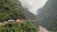 India News | Chandigarh-Manali Highway Blocked Due to Landslide, Restoration Work Underway