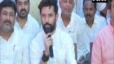 India News | Will Move to Court, Says  Chirag Paswan if Pashupati Paras Inducted into Union Cabinet Through LJP Quota
