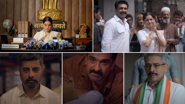 City of Dreams Season 2 Trailer: Priya Bapat, Atul Kulkarni, Siddharth Chandekar’s Political Drama To Stream on Hotstar Specials From July 30 (Watch Video)