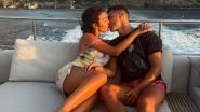 Hot Kiss Alert! Cristiano Ronaldo and Georgina Rodriguez Enjoy Steamy Makeout Session Holidaying on Luxury Yacht (View Pics & Video)