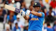 Sports News | On This Day in 2019: Dhoni Donned the Indian Jersey for the Last Time
