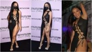 Doja Cat Ditches Bra but Not Mask From Her Most-Daring Look! View Pics of &lsquo;Kiss Me More&rsquo; Singer in Lace-Up Cutout Dress With Bikini Bottom
