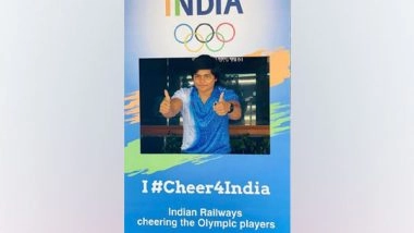 Sports News | Tokyo Olympics: Indian Railways Sets Up 'selfie Points' to Encourage People to Show Support to Athletes