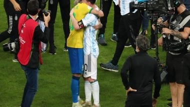 Sports News | Copa America: Neymar Hugs Messi After Argentina Win; Fans Go Gaga over Sweet Gesture