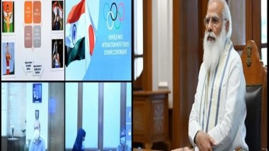 Sports News | PM Modi Discusses Vaccination Status, Logistical Details of Tokyo-bound Athletes