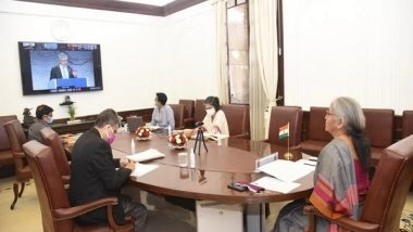 India News | Sitharaman Takes Part in G20 Symposium on Tax Policy, Climate Change