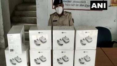 India News | SSB Recovers 8 Chinese Drone Cameras from Nepal Border in Bihar, 3 Held