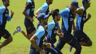 IND vs SL 2021 Series: Shikhar Dhawan-Led Indian Team Begins Training in Colombo (See Pics)