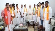 Amit Shah Meets Delegation of MLAs From Puducherry, Says &lsquo;Centre Committed to Development, Progress of the Union Territory&rsquo;