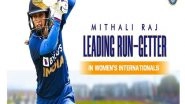 Sports News | Mithali Raj Becomes Leading Run-scorer Across Formats in Women's International Cricket
