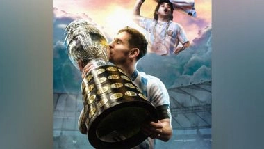 Sports News | Lionel Messi Dedicates Copa America Triumph to the Argentines and Maradona