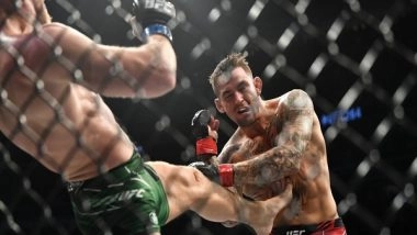 Sports News | UFC 264: Poirier Overpower McGregor Via Doctor Stoppage After Irishman Suffers Freak Leg Break