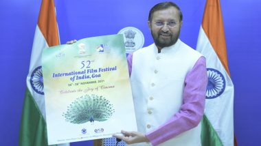 International Film Festival of India 2021: Prakash Javadekar Releases Poster for the 52nd Edition of IFFI, To Be Held in Goa From November 20–28