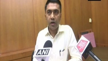 India News | Tourism in Goa Will Open After 100 Pc Coverage of First COVID Vaccine Dose in State: CM Sawant