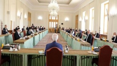 World News | Taliban, Afghan Politicians Agree War Not a Solution, Call for Cordial Atmosphere for Talks