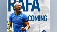 Sports News | Rafael Nadal to Headline Citi Open in Washington