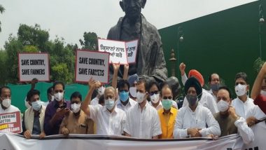 Congress to Protest in Front of Mahatma Gandhi Statue in Parliament Over Farmers Agitation, Pegasus Issue