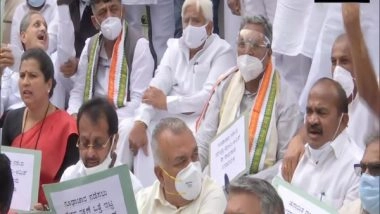 India News | Congress Organises Protest Marches, Seeks SC-monitored Probe into Surveillance Allegations