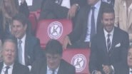 Euro 2020 Final: David Beckham, Tom Cruise Marked Their Attendance at Wembley Stadium During England vs Italy Final