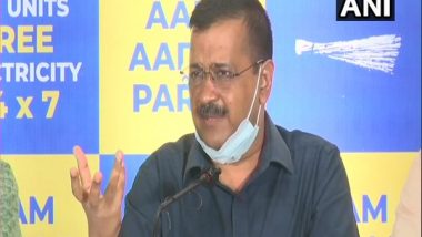 Goa Assembly Elections 2022: Arvind Kejriwal Promises 300 Units of Free Electricity, Waiving Off Old Bills if AAP Voted to Power in The State
