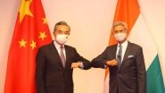 EAM S Jaishankar Meets Chinese Foreign Minister Wang Yi in Dushanbe, Says &lsquo;Unilateral Change of Status Quo Not Acceptable to India&rsquo;