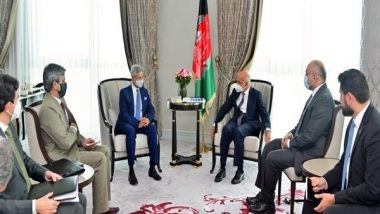World News | Jaishankar Discusses Afghanistan Situation with Ashraf Ghani