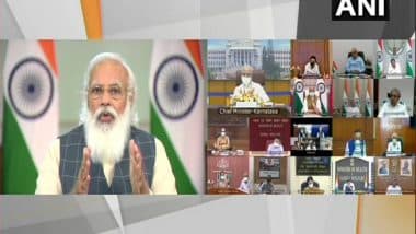 PM Narendra Modi Urges Chief Ministers of Six States With High COVID-19 Positivity Rate to Strengthen Health Infrastructure