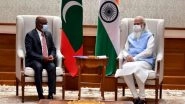 World News | Maldives FM Abdulla Shahid Meets PM Modi, Lauds India's Continuous Support, Assistance