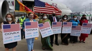 World News | Sri Lanka Recieves over 1.5 Million COVID-19 Vaccines Donated by US