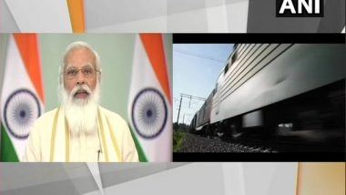 India News | PM Modi Launches Railway Projects in Gujarat