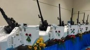 India News | Ordnance Factory Tiruchirappalli Manufactures 25 Heavy Machine Guns for Indian Security Forces with Israeli Technology