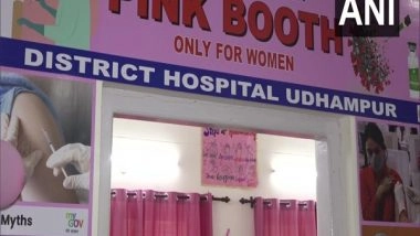 India News | All-women 'pink Booth' for COVID-19 Vaccination Set Up at J-K's Udhampur District Hospital