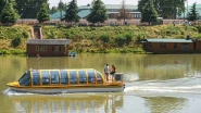 Jammu and Kashmir: Srinagar City Gets Its 1st Bus Boat To Revive Water Transport, Trial Run Starts in Jhelum River