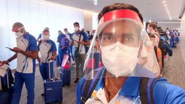 Tokyo Olympics 2020: First Batch of Indian Athletes Arrive in Tokyo 'Safely' for Upcoming Olympic Games