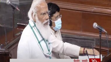 Monsoon Session of Parliament 2021: PM Narendra Modi Takes Jibe at Opposition, Says ‘Some People Have Anti-Woman Mindset Can’t Digest More of Them As Ministers’