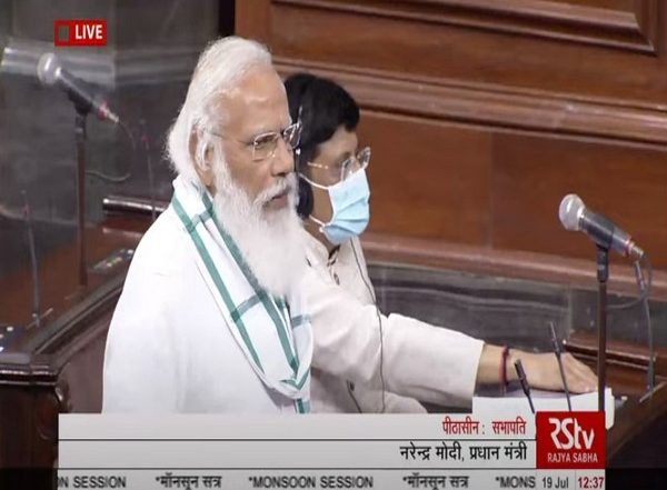 Monsoon Session of Parliament 2021: PM Narendra Modi Takes Jibe at Opposition, Says ‘Some People Have Anti-Woman Mindset Can’t Digest More of Them As Ministers’