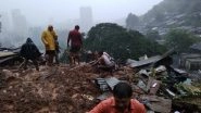 India News | 5 Die in Landslide Triggered Building Collapse in Thane's Kalwa