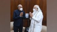 India News | Governor of Jharkhand Calls on PM Modi