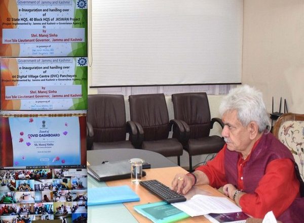 Jammu and Kashmir: LG Manoj Sinha Inaugurates 44 Digital Village Centres, Says New Era of Development Started in UT